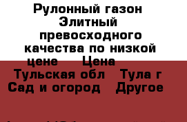 Рулонный газон «Элитный» превосходного качества по низкой цене!  › Цена ­ 140 - Тульская обл., Тула г. Сад и огород » Другое   